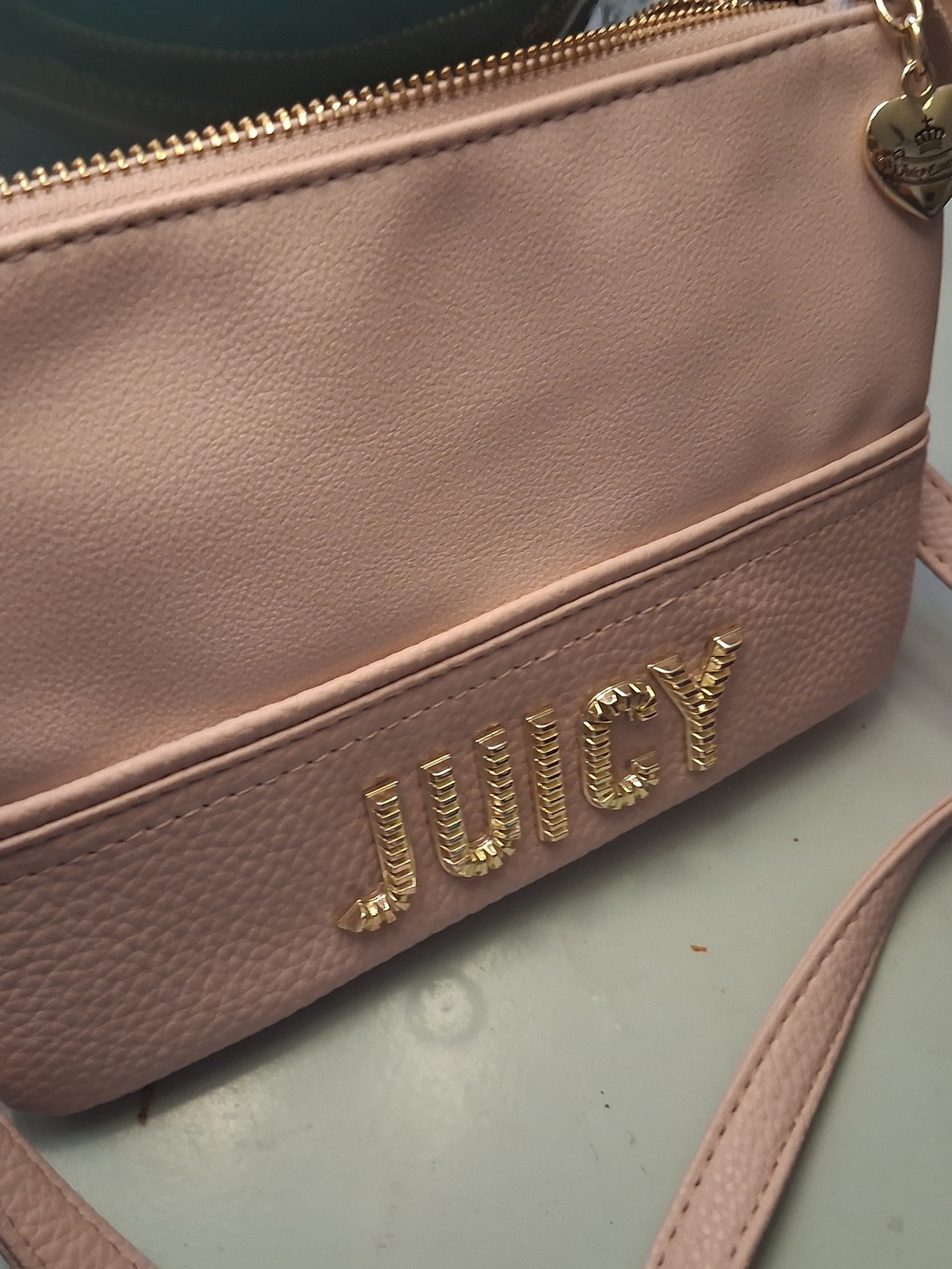 Juicy Couture Pink Crossbody Bag - Juicy Logo
